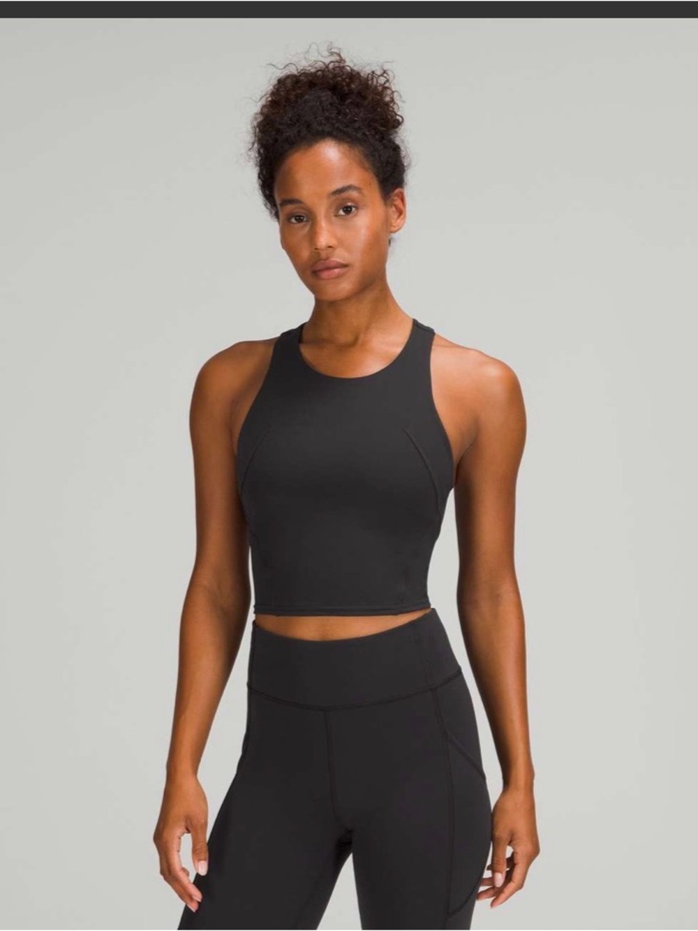 Lululemon Invigorate Training Black Tank Top - 6